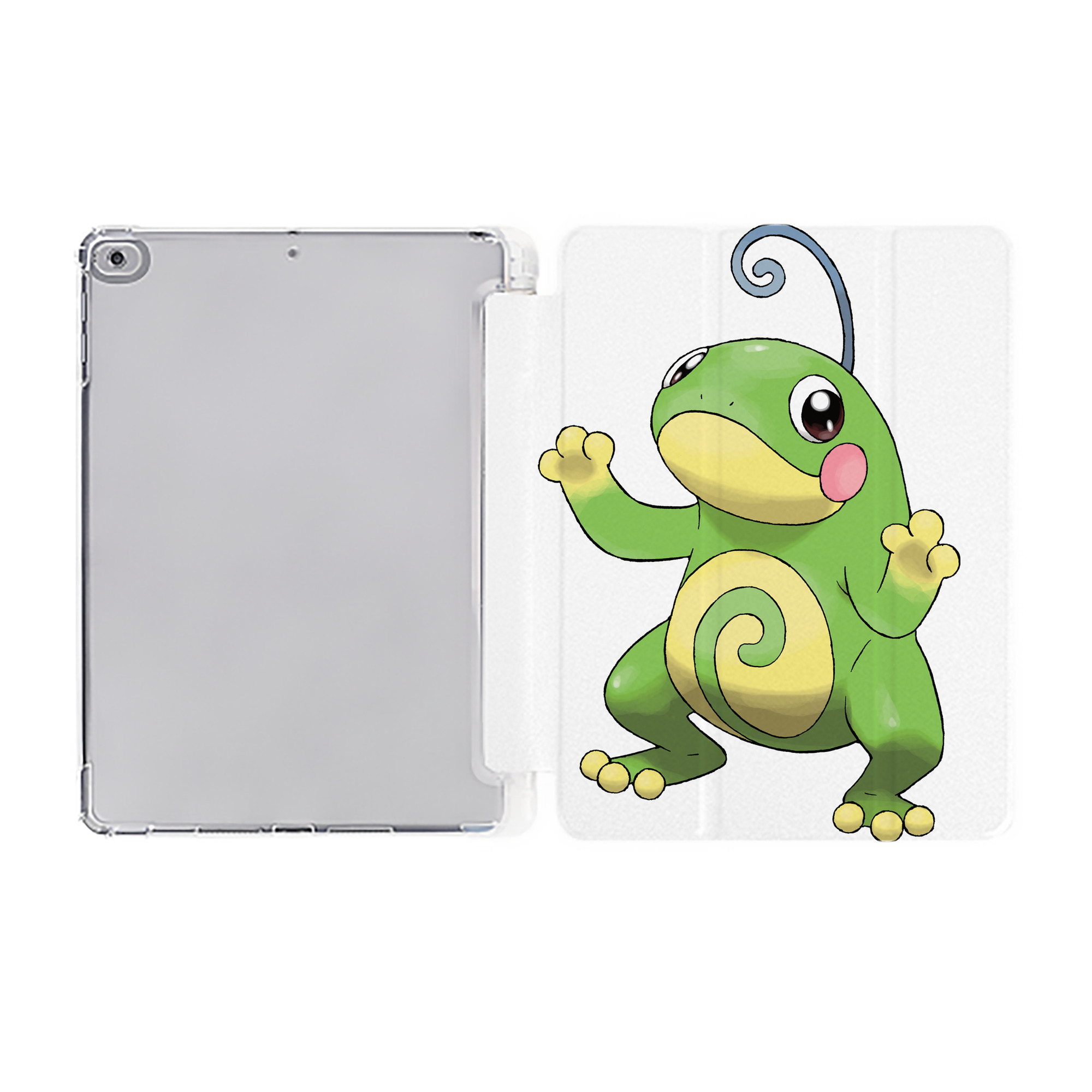 （画像用） ポケットモンスター Pokémon IPad ケース ペン収納付き 三つ折りスタンド PUレザー×シリコン 対応機種9.5/10.5/10.9インチ